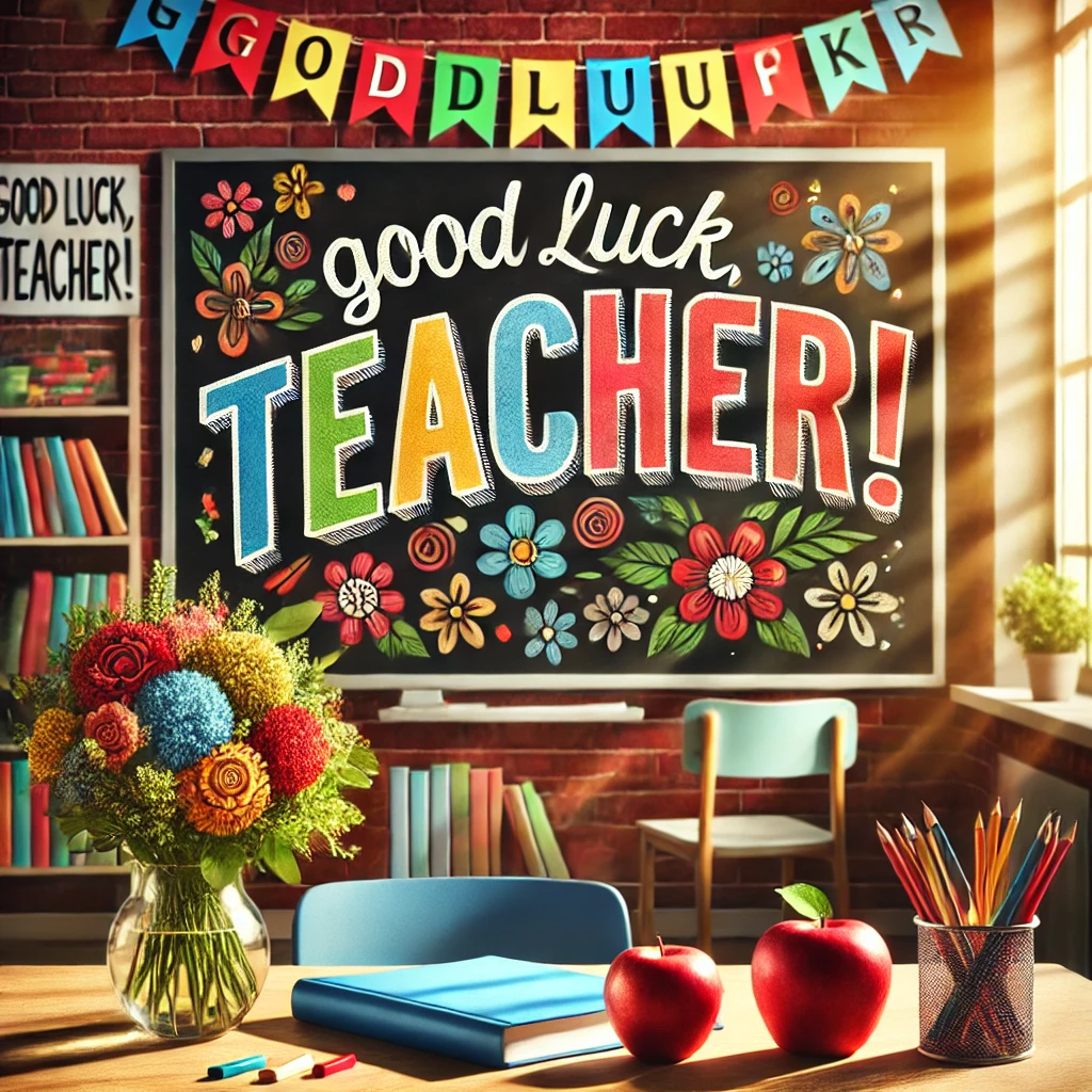 Good luck messages to teachers