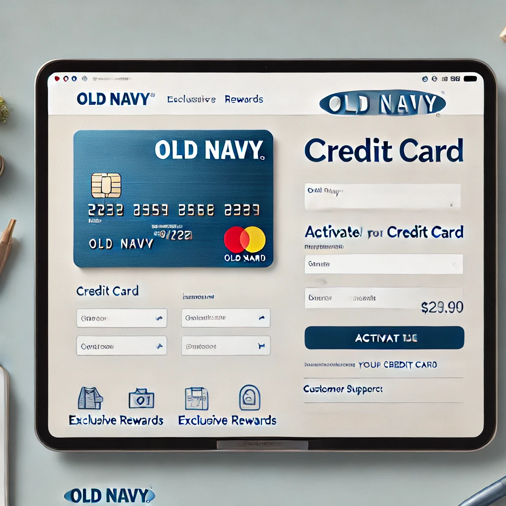 Oldnavy.com Activate your Credit Card