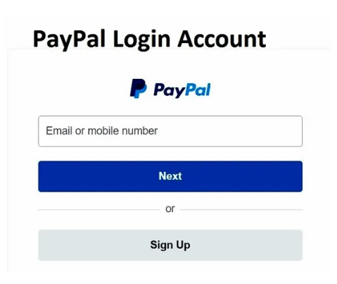 paypal.com/login