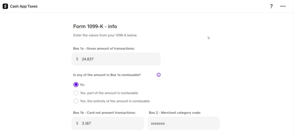 Cashapp Taxes